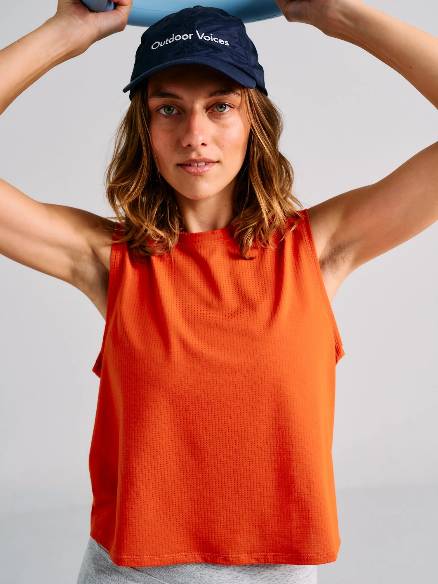 ThinkFast Mesh Cropped Muscle Tank - Image 3
