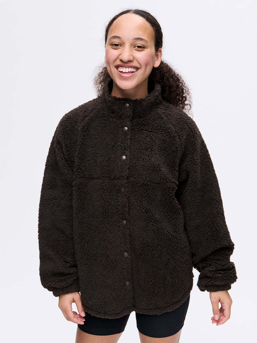 Candy Fleece Snap Jacket