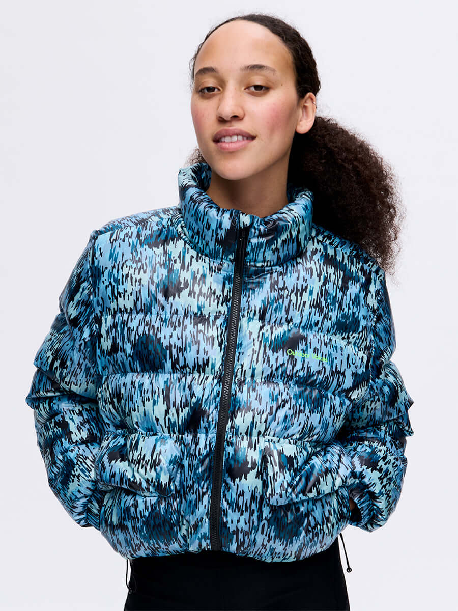 Rainy Floral Puff