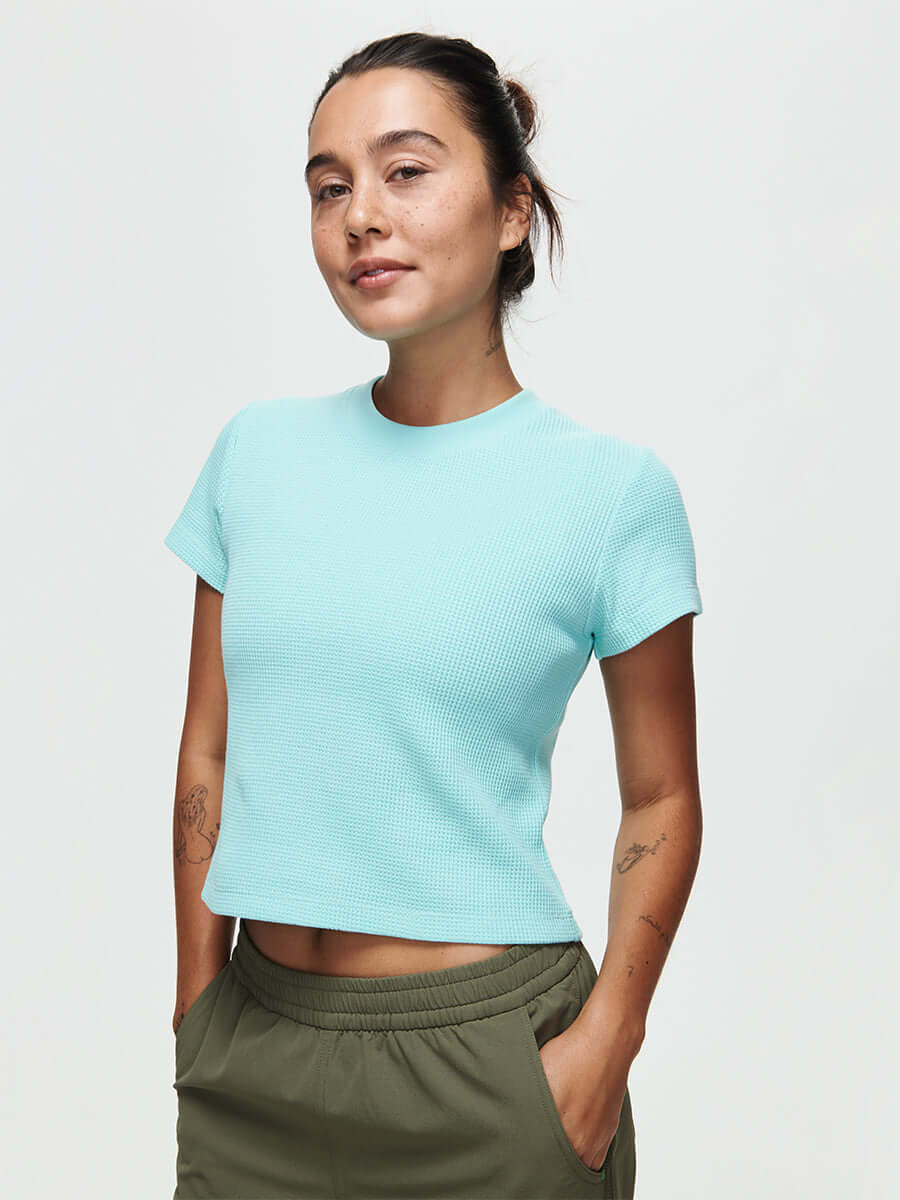 Waffle Baby Tee
